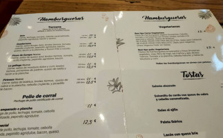 -sidrería El Ibón En Cerceda menu