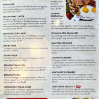 The Original Pancake House menu