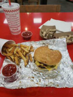 Five Guys Burgers Fries food