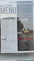 Ducky’s Diner menu