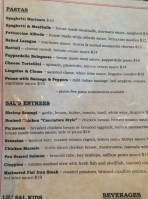 Sal's Italian Kitchen menu