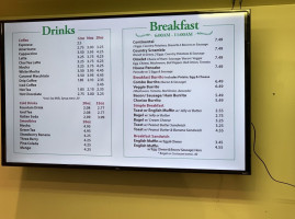 G Street Cafe menu