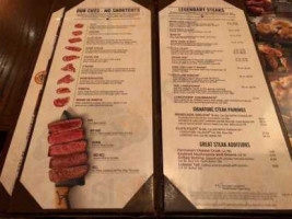 Longhorn Steakhouse menu