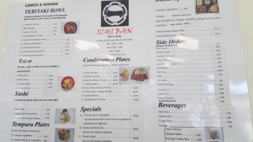 Ichiban menu