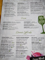 Grape Street Wine menu