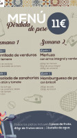 Cafe Recreo menu