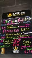 Sapporo menu