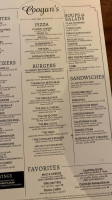 Coogan's menu