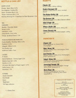 Hair Of The Dog Eatery Odu menu