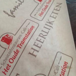 Het Oude Tramstation Speisekarte