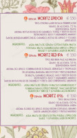 Sa Ximbomba menu