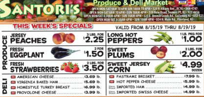 Santori's Produce Deli Market food