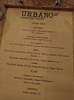 Urbano 32 menu