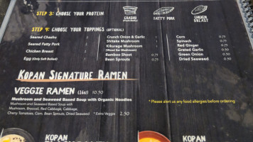 Kopan Ramen food