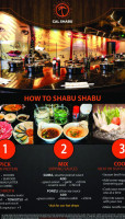 California Shabu Shabu food