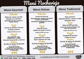 Mesón Los Portales menu