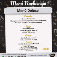 Mesón Los Portales menu