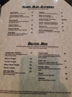 Masa Asian Cuisine menu