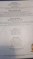 J. Christopher's menu