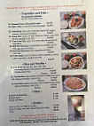 Chans Thai Kitchen menu