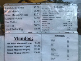 Louise's Deli menu