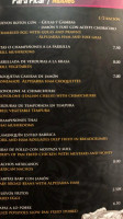 Bodega La Barrica menu