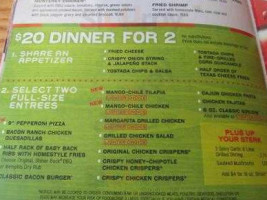 Chili's Grill menu