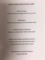 Hallingstuene menu