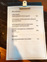 Lofoten Værøy Brygge menu