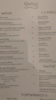 Quinto La Huella menu