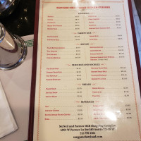 Sangam Chettinad Indian Cuisine menu