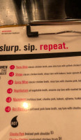 Ani Ramen menu