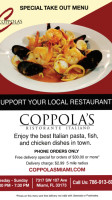 Coppola's Bistro Kendall food