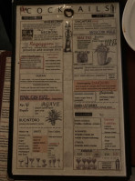 Mercato menu