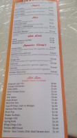 Goomeri Cafe & Resaurant menu