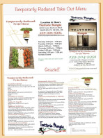 Trattoria Mangia menu