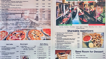 Giovanni’s Italian menu