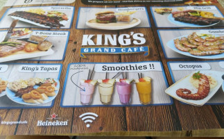 King´s Grand Cafe Santa Susanna food