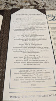 Terrazza menu