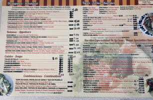 Super Burrito menu