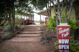 The Station Cafe outside