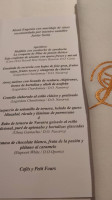 Europa menu