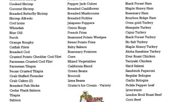 Neal's Chop Shop menu