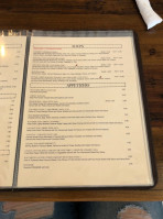 Chada Thai menu