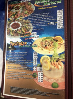 Mariscos Culiacan menu