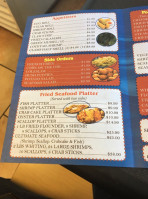 Fresh Gulf Seafood menu