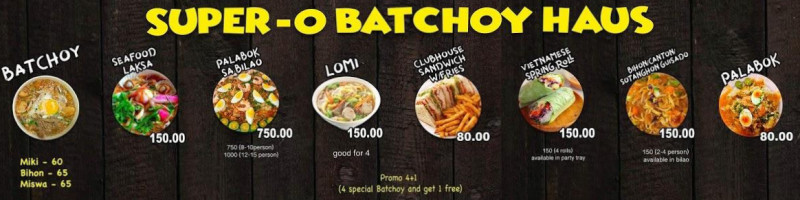 Super-o Batchoy House inside