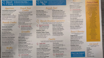 Biscuits Cafe menu