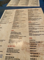 Fini's Landing menu