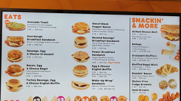 Dunkin' menu